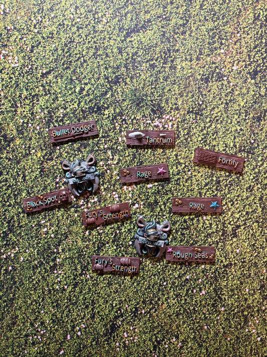 Brine Bloods token set (STL Files Only)