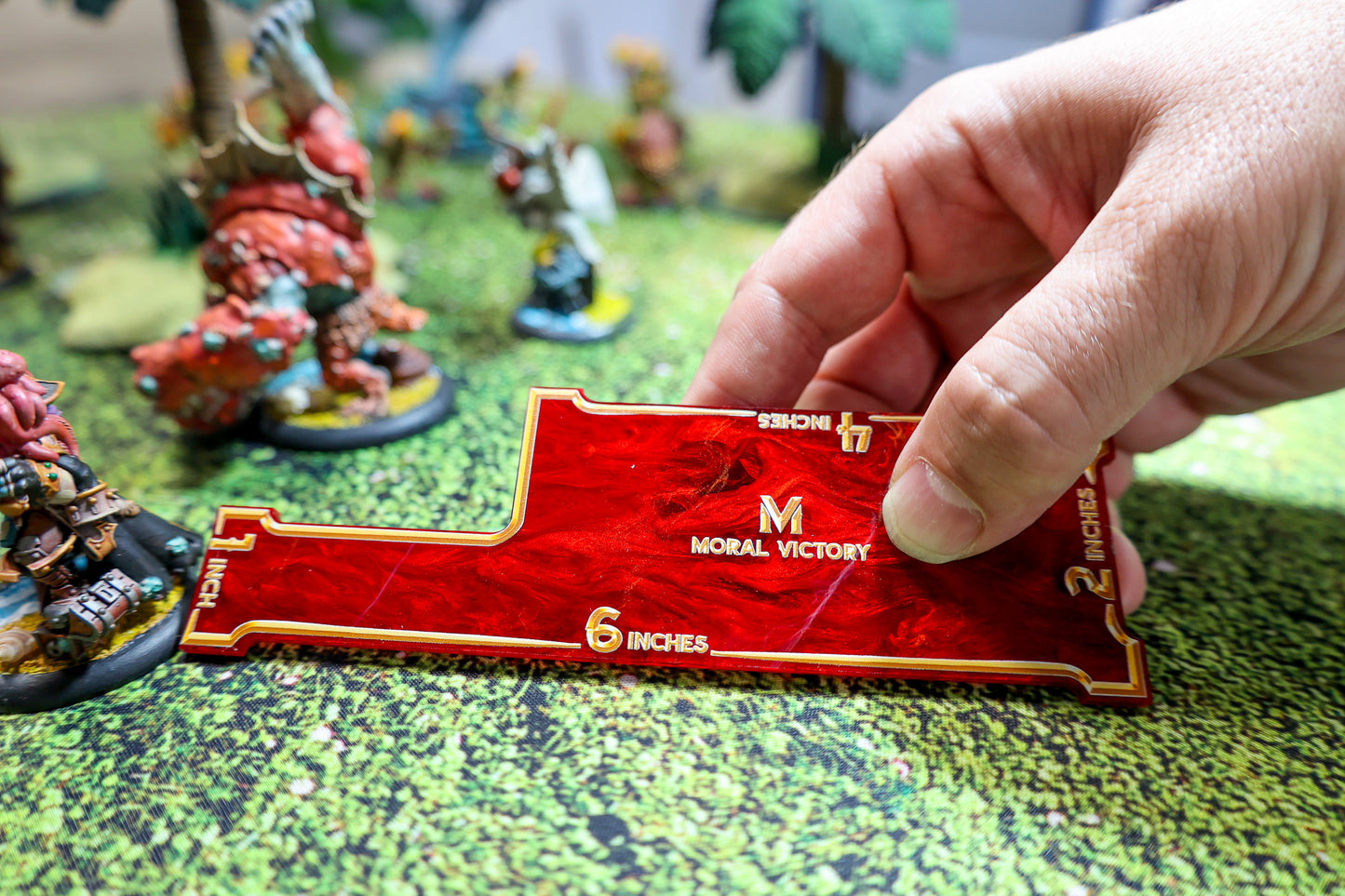 NEW Tabletop Precision Tray - BLOOD RED