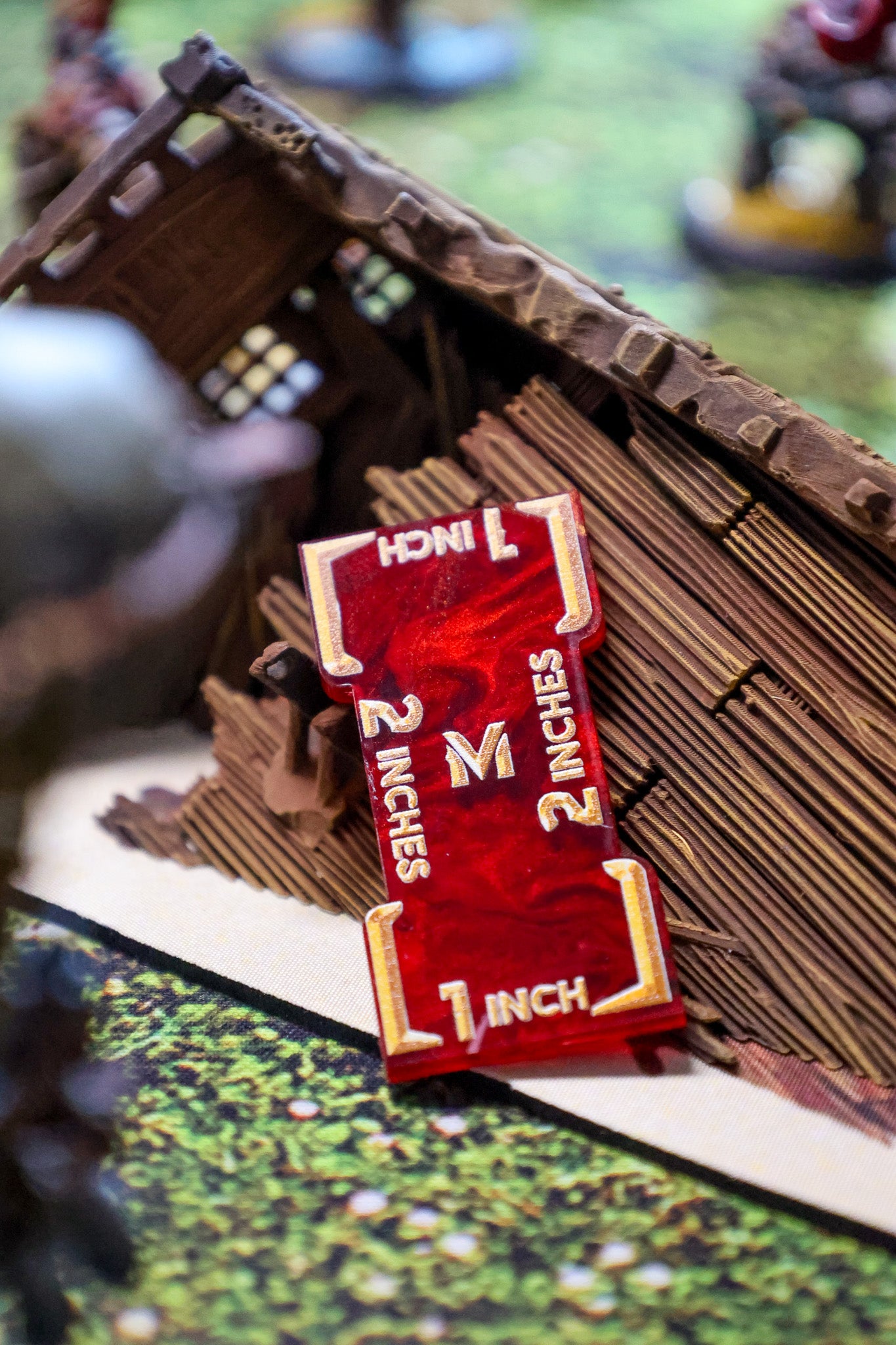 NEW Tabletop Precision Tray - BLOOD RED