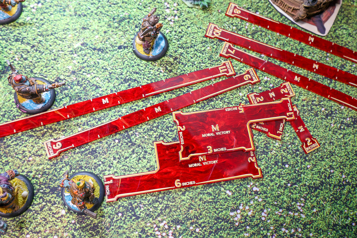 NEW Tabletop Precision Tray - BLOOD RED