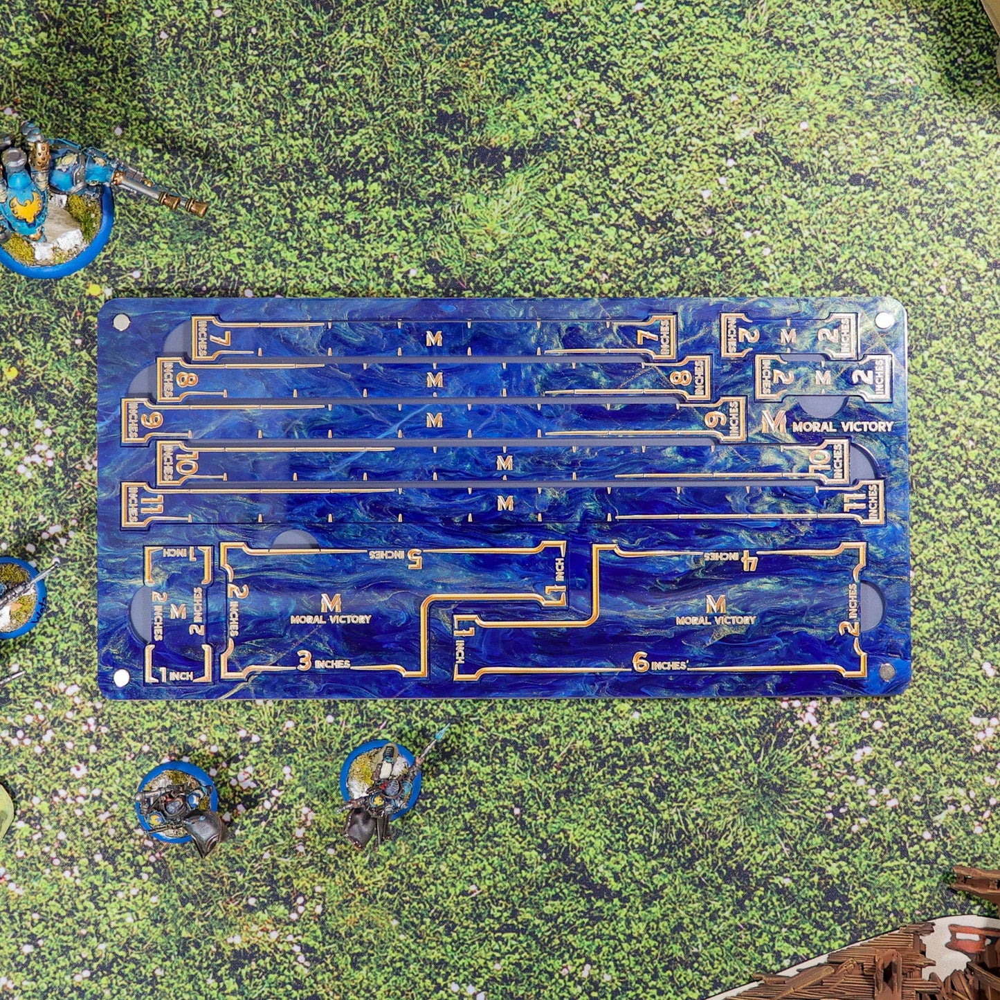 Moral Victory Tabletop Tray Royal Blue