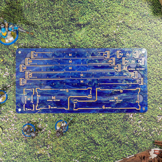 Moral Victory Tabletop Tray Royal Blue